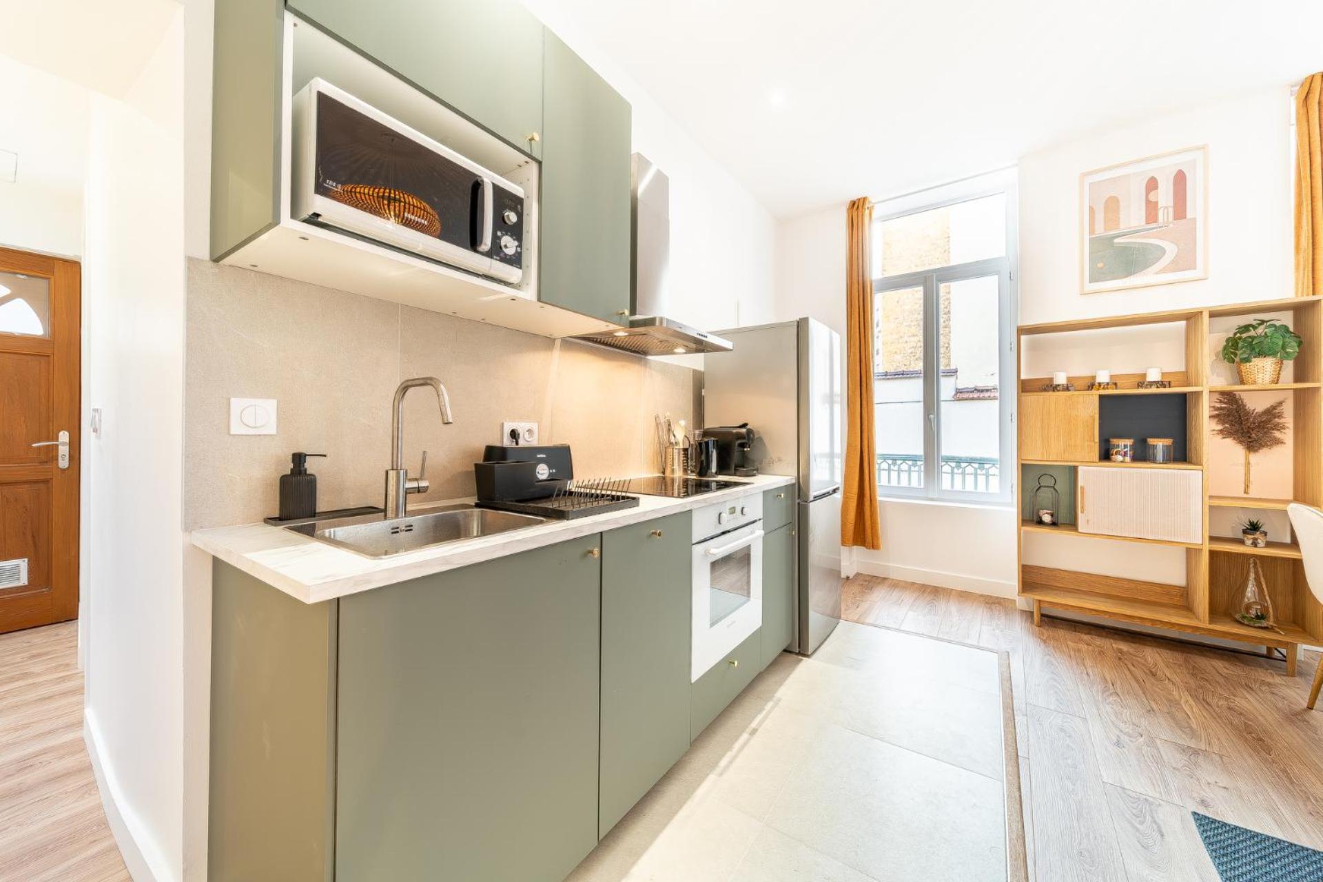 Le Marietton Appartement Cosy A Deux Pas Du Metro Valmy Lyon Exteriör bild